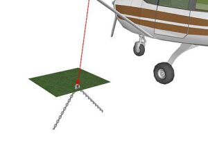 C172 with 2 Sherman anchors